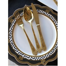 San Marino Gold 84 Parça Çatal Bıçak Takımı